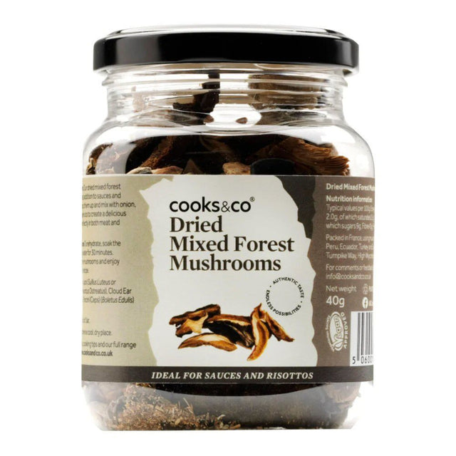 Cooks & Co. 40g Dried Porcini Mushrooms - Old Railway Line Garden Centre