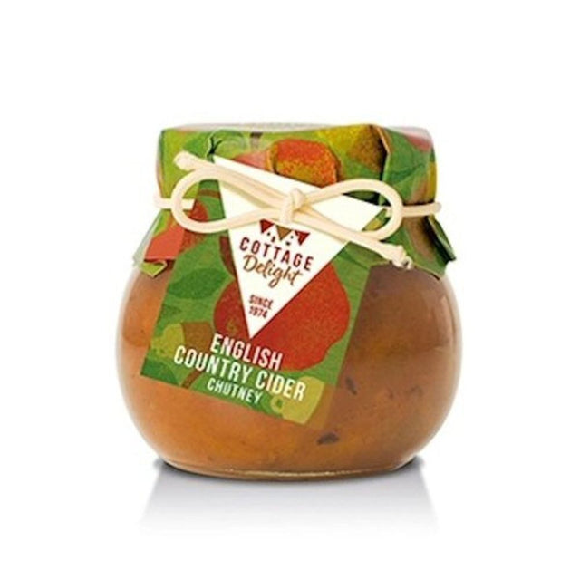Cottage Delight 105g English Country Cider Chutney - Old Railway Line Garden Centre