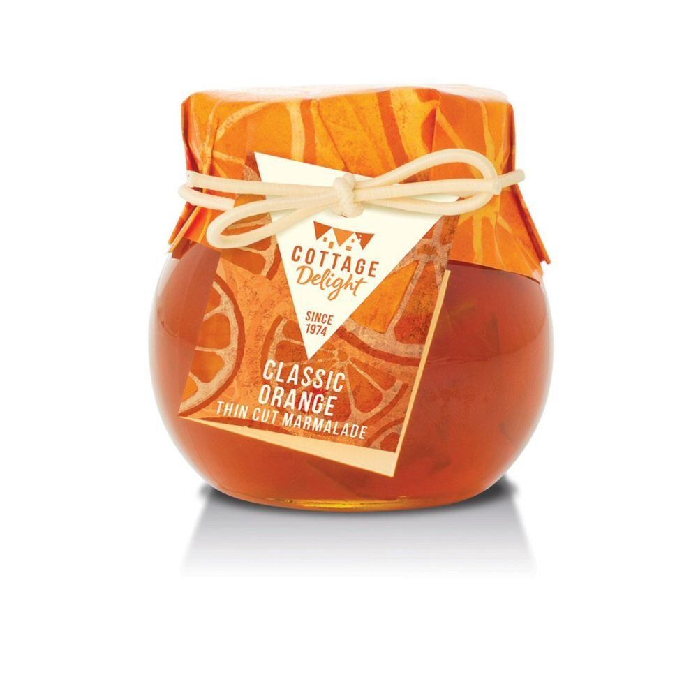 Cottage Delight 113g Classic Orange Thin Cut Marmalade - Old Railway Line Garden Centre