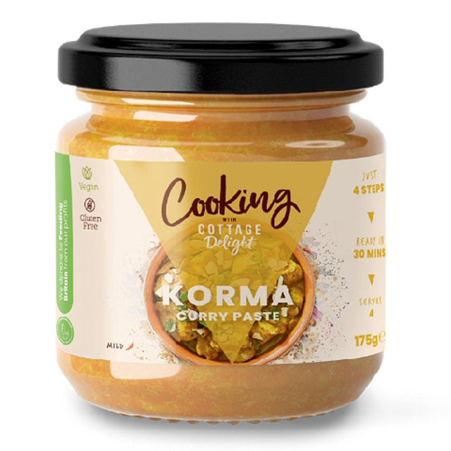 Cottage Delight 175g Mild Korma Curry Paste - Old Railway Line Garden Centre