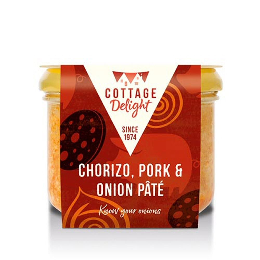 Cottage Delight 180g Chorizo Pork & Onion Pâté - Old Railway Line Garden Centre