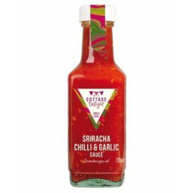 Cottage Delight 220ml Sriracha Chilli & Garlic Sauce - Old Railway Line Garden Centre