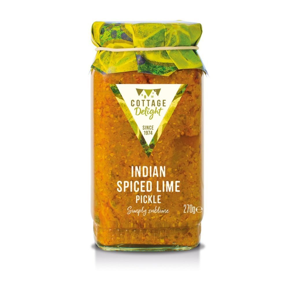 Cottage Delight 270g Indian Spiced Lime Pickle - Old Railway Line Garden Centre