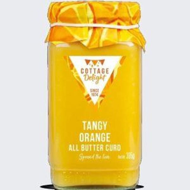 Cottage Delight 305g Tangy Orange All Butter Curd - Old Railway Line Garden Centre