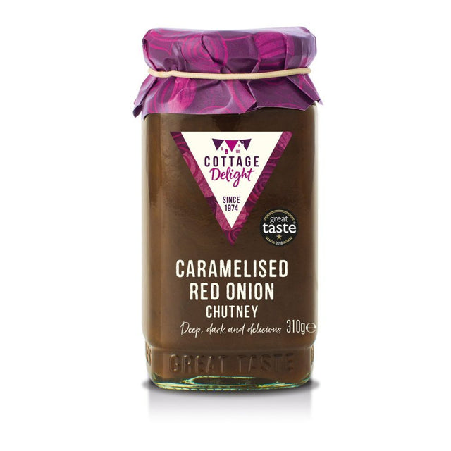 Cottage Delight 310g Caramelised Red Onion Chutney - Old Railway Line Garden Centre