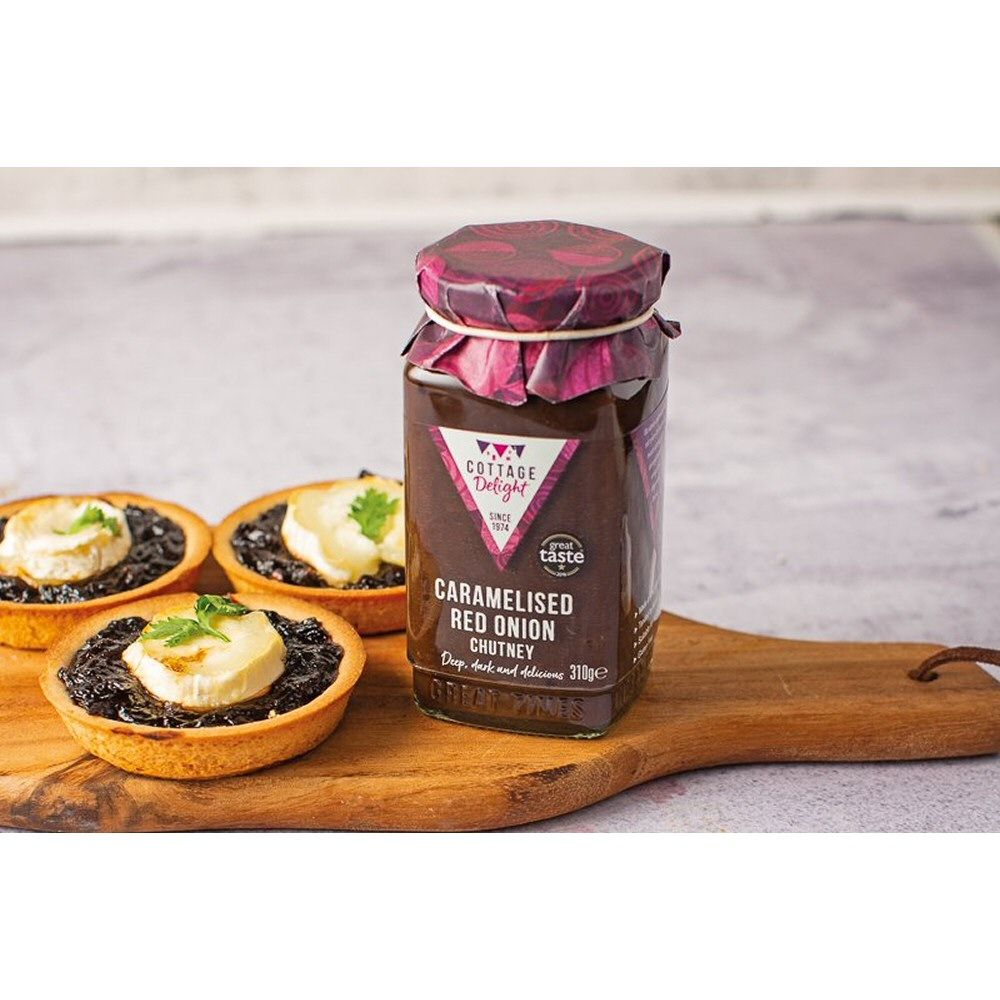 Cottage Delight 310g Caramelised Red Onion Chutney - Old Railway Line Garden Centre