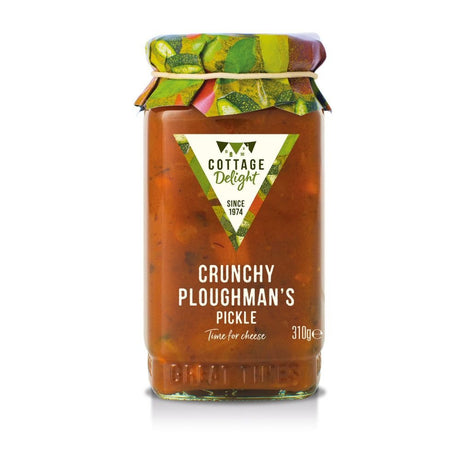Cottage Delight 310g Crunchy Ploughman's Pickle - Old Railway Line Garden Centre