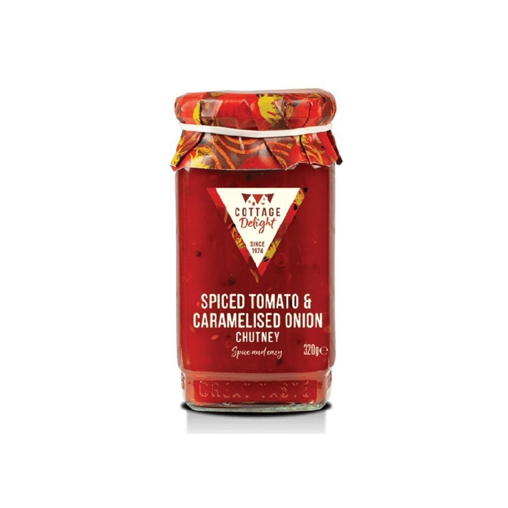 Cottage Delight 320g Spiced Tomato & Caramelised Onion Chutney - Old Railway Line Garden Centre