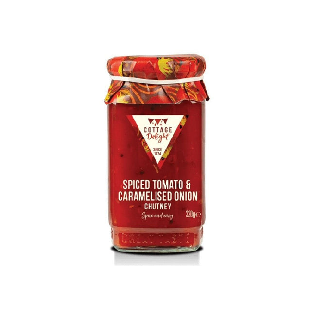 Cottage Delight 320g Spiced Tomato & Caramelised Onion Chutney - Old Railway Line Garden Centre