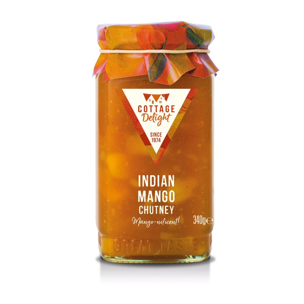 Cottage Delight 340g Indian Mango Chutney - Old Railway Line Garden Centre