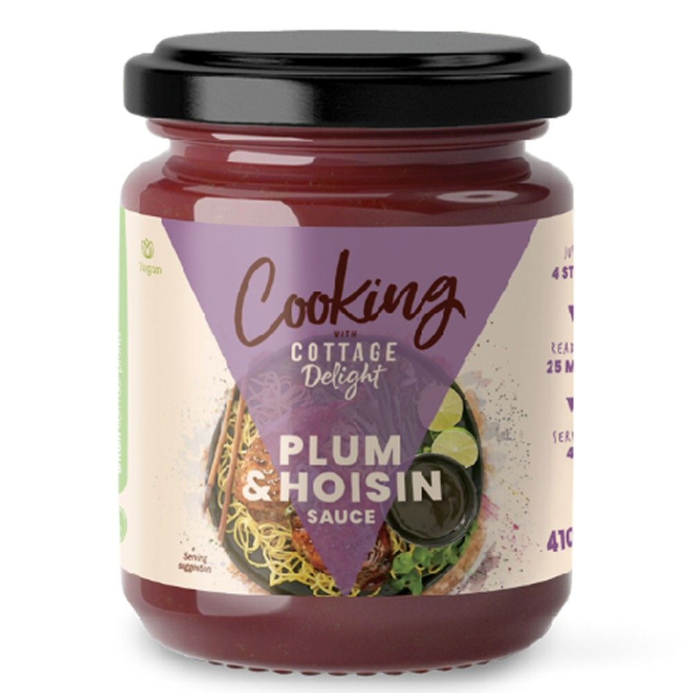 Cottage Delight 410g Plum & Hoisin Cooking Sauce - Old Railway Line Garden Centre