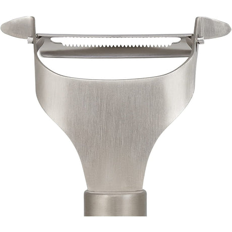 Culinare Naturals Sustainable Bamboo/Stainless Steel Serrated Peeler - Old Railway Line Garden Centre