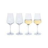 Dartington Cheers! Set of 4 White Wine Glasses - Old Railway Line Garden Centre