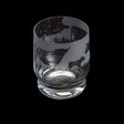 Dartington Crystal 10cm Highland Cattle Aspect Tumbler - Old Railway Line Garden Centre