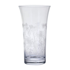 Dartington Crystal 29cm Bloom Bees & Rudbeckia Flared Vase - Old Railway Line Garden Centre