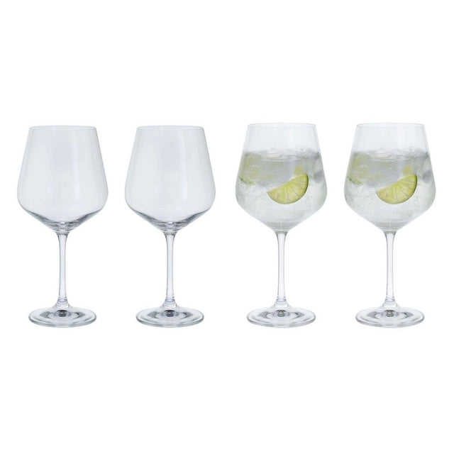 Dartington Crystal Cheers! Copa Gin & Tonic 4 Pack - Old Railway Line Garden Centre