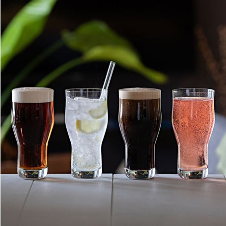 Dartington The Tall All Rounder 4 Pack Glass Set - Old Railway Line Garden Centre