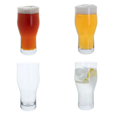Dartington The Tall All Rounder 4 Pack Glass Set - Old Railway Line Garden Centre