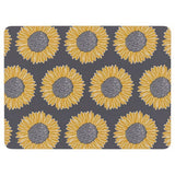 David Mason 29cm Grey Artisan Flower Placemats (Set of 4) - Old Railway Line Garden Centre