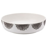 David Mason 30cm White Artisan Flower Serving Bowl - Old Railway Line Garden Centre
