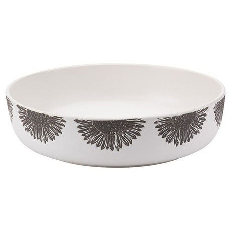 David Mason 30cm White Artisan Flower Serving Bowl - Old Railway Line Garden Centre