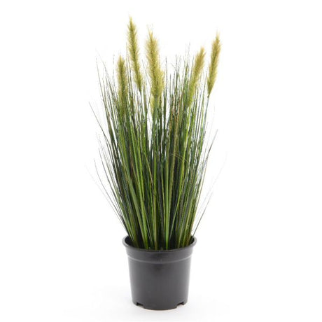 Decoris 122cm Potted Artificial Grass - Old Railway Line Garden Centre