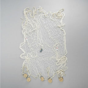 Decoris 150cm x 200cm Cotton Fish Net With Rope Hanger - Old Railway Line Garden Centre
