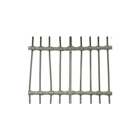 Decoris 195cm Iron Grey Wicker Corsica Hanging Garden Egg Chair - Old Railway Line Garden Centre