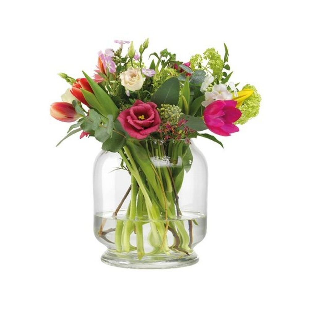 Decoris 20 x 20cm Glass Vase - Old Railway Line Garden Centre