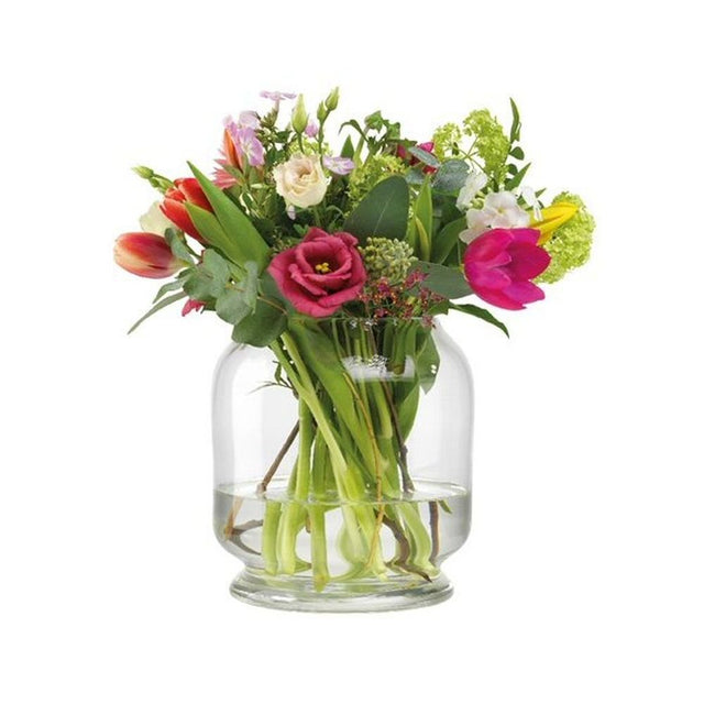 Decoris 20 x 20cm Glass Vase - Old Railway Line Garden Centre