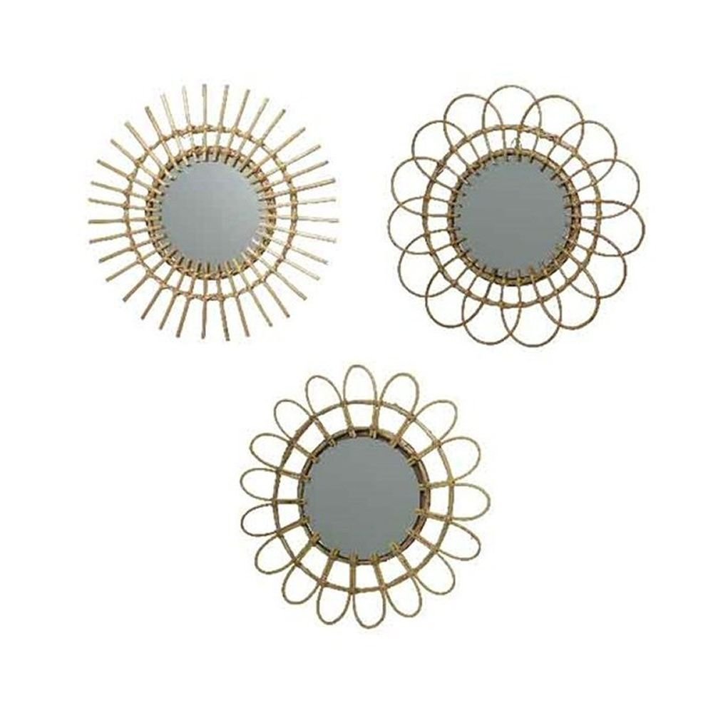 Decoris 50cm Willow Mirror (Choice of 3) - Old Railway Line Garden Centre