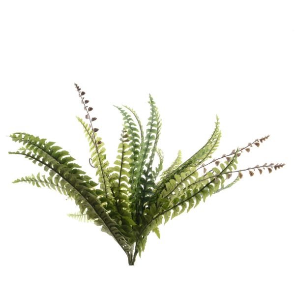 Decoris Green Artificial Fern Bunch - Old Railway Line Garden Centre