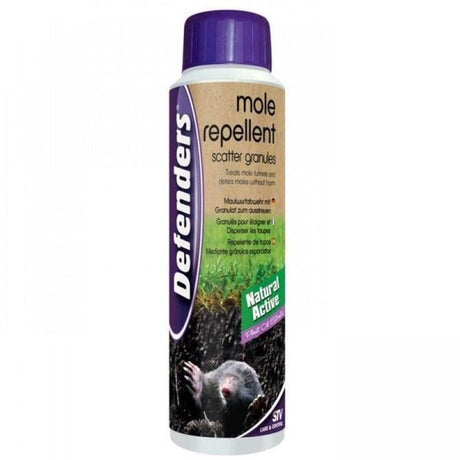 Defenders 450g Mole Repellent Scatter Granules - Old Railway Line Garden Centre