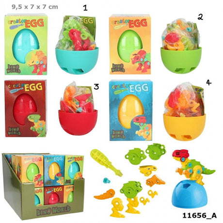 Depesche Dino World Construction Egg (Choice of 4) - Old Railway Line Garden Centre