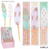 Depesche Top Model Feather Ball Point Pen (Choice of 3) - Old Railway Line Garden Centre