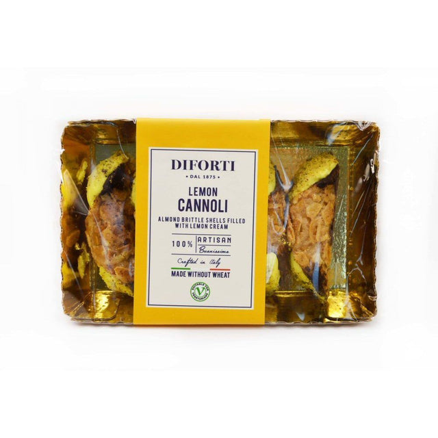 Diforti 200g Gluten Free Lemon Cream Cannoli - Old Railway Line Garden Centre
