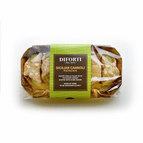 Diforti Pastries 150g Pistachio Sicillian Cannoli - Old Railway Line Garden Centre