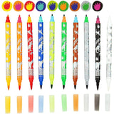 Dino World Double - Ended Magic Marker Pen Set - Old Railway Line Garden Centre
