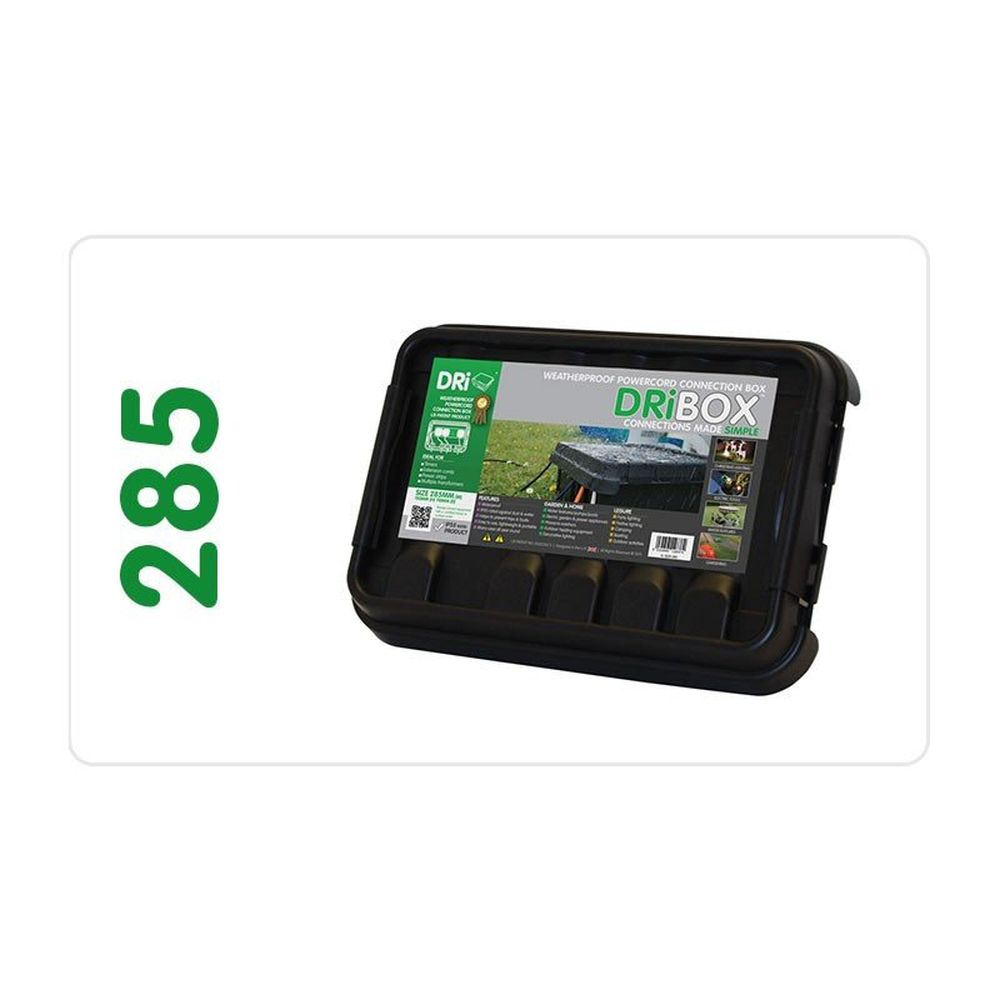 DriBox Black Medium 285 - Old Railway Line Garden Centre