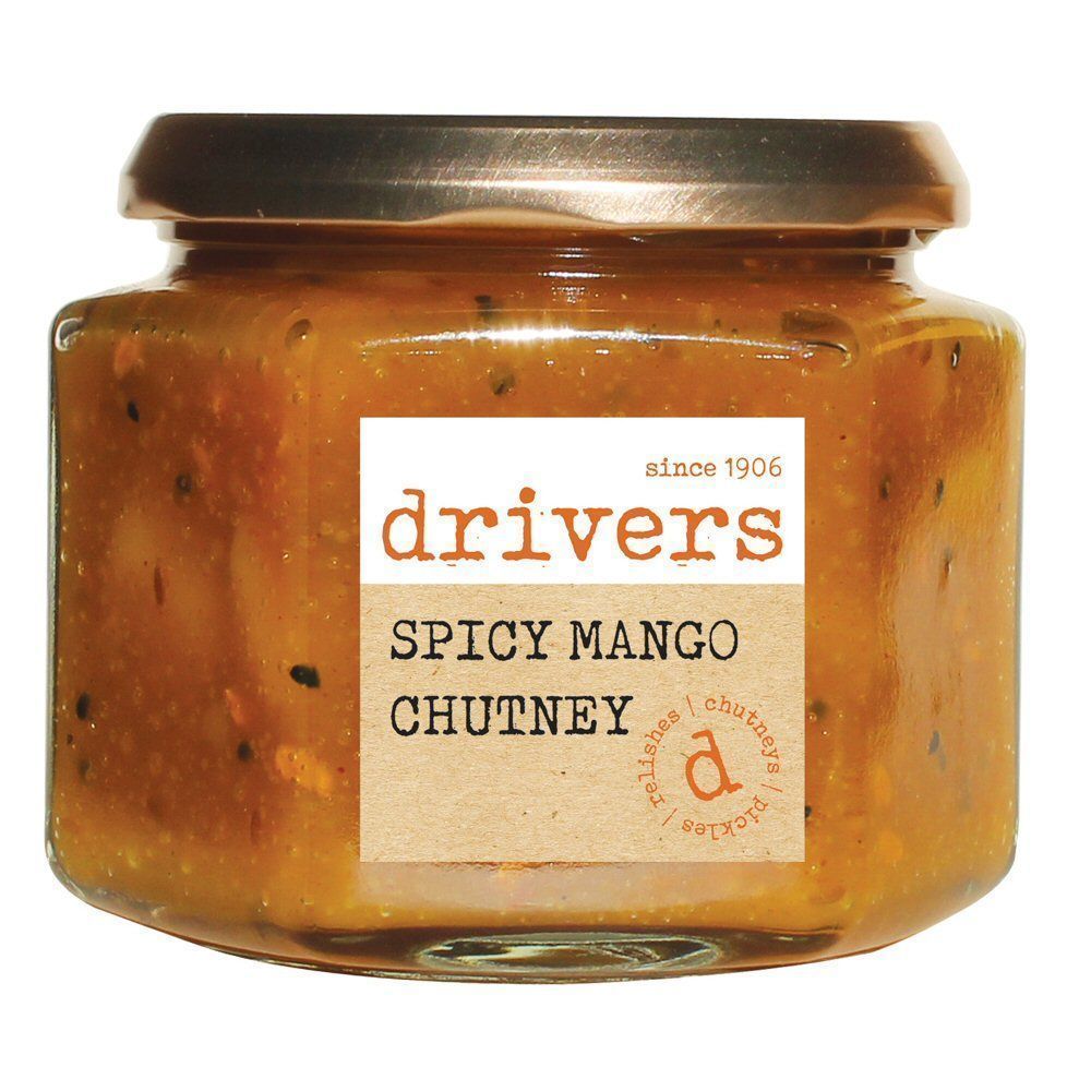 Drivers 350g Spicy Mango Chutney - Old Railway Line Garden Centre