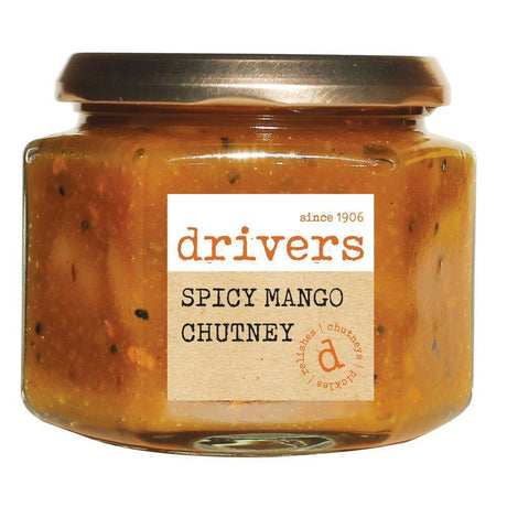 Drivers 350g Spicy Mango Chutney - Old Railway Line Garden Centre