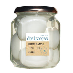 Driver's Free Range Pickled Eggs 550g - Old Railway Line Garden Centre