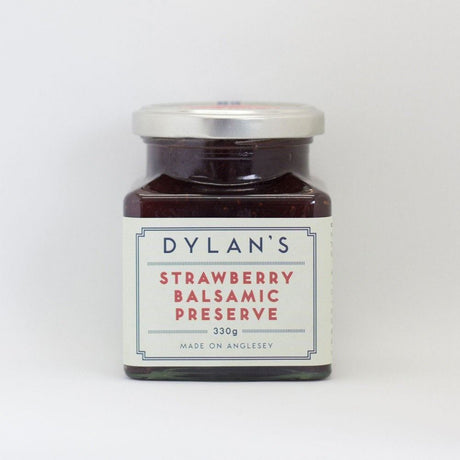 Dylan's 330g Strawberry Balsamic Jam - Old Railway Line Garden Centre