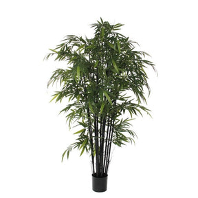 Edelman 200cm Mica Decorations Artificial Bamboo Plant with Black Pot - Old Railway Line Garden Centre