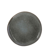 Edelman 20.5cm Green Tabo Ceramic Plate - Old Railway Line Garden Centre