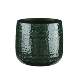 Edelman 28cm Forest Green Floyd Houseplant Pot - Old Railway Line Garden Centre