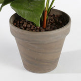 Edelman 40cm Light Pink Artificial Anthurium with Pot - Old Railway Line Garden Centre