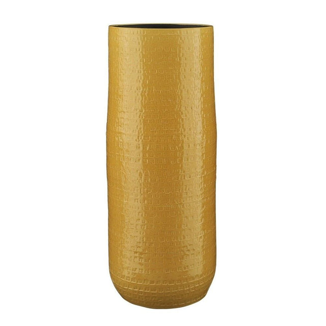 Edelman 70cm Ochre Floyd Ceramic Vase - Old Railway Line Garden Centre