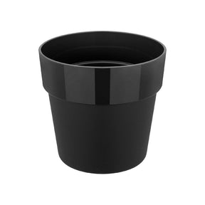 Elho 11cm Black B.For Original Round Mini Pot - Old Railway Line Garden Centre