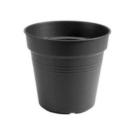 Elho 11cm Living Black Green Basics Growpot - Old Railway Line Garden Centre